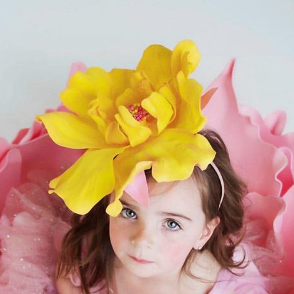 Flower Headband.